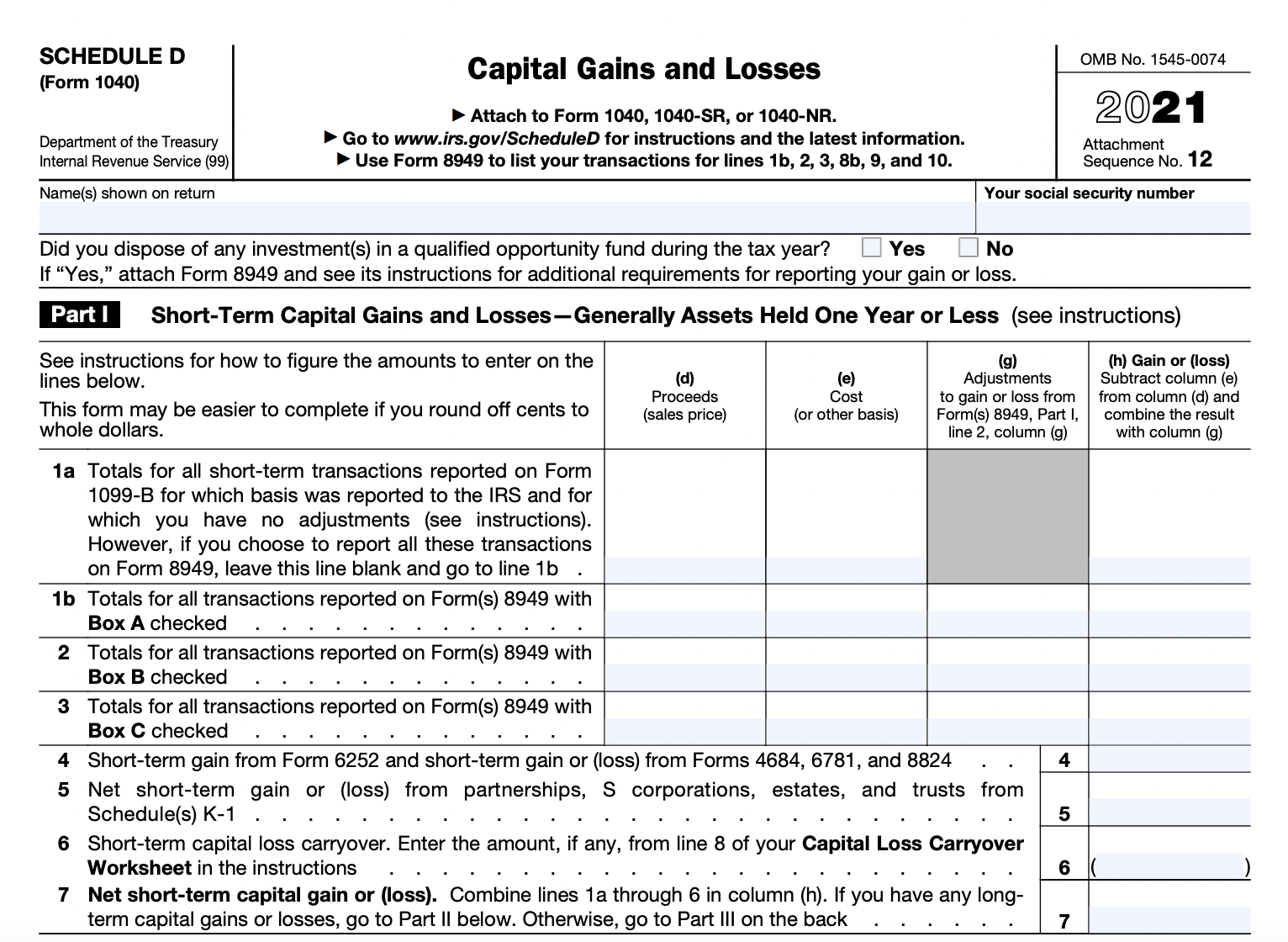 Schedule D Irs 2022 How To Report Cryptocurrency On Your Taxes | Tokentax