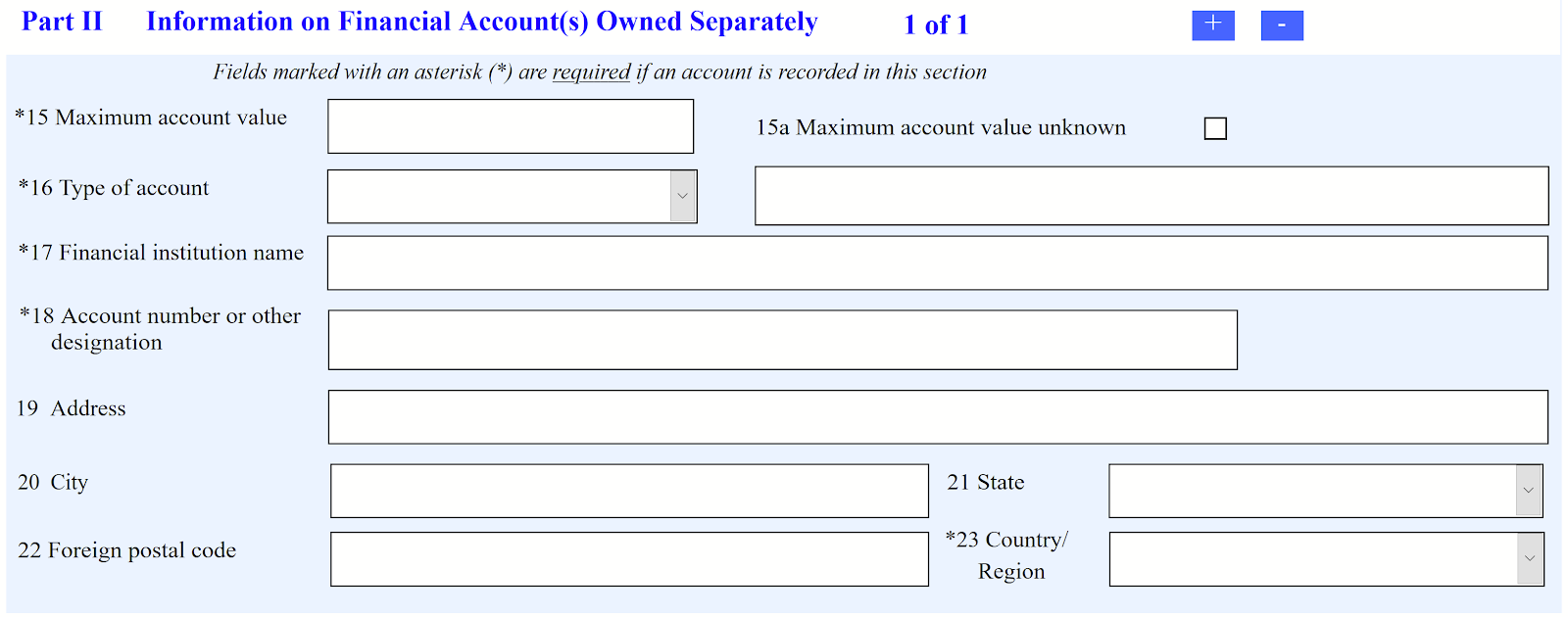 file individual f bar