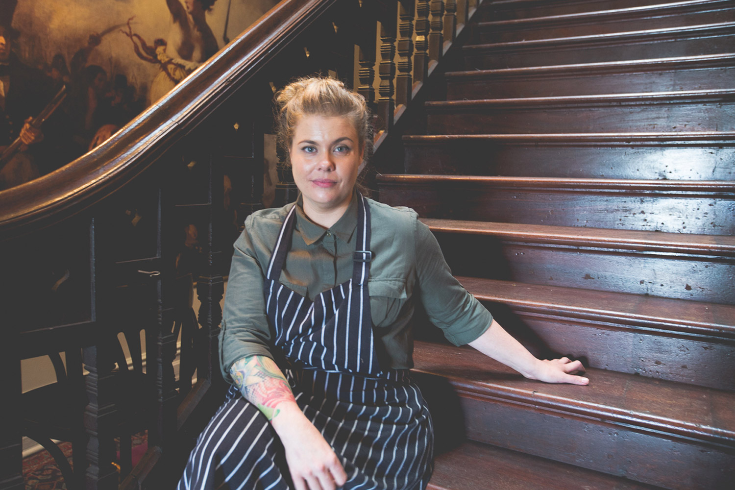 Amy Hamilton, head chef & owner of Liberté (Albany, Western Australia)