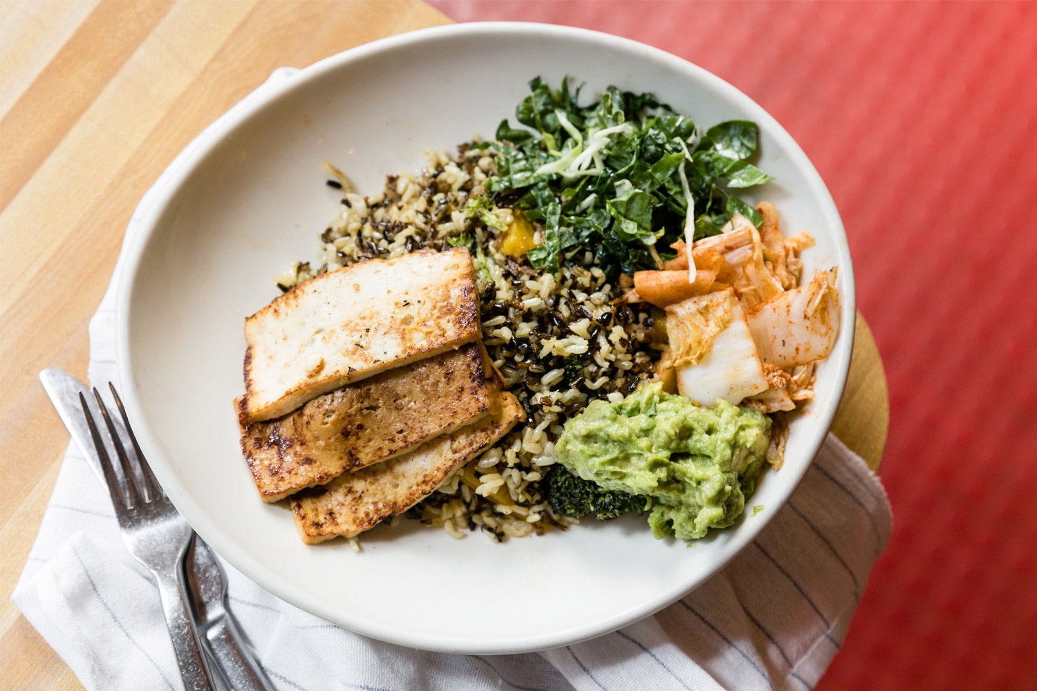 The Macro Bowl, served at Tiny Diner (Minneapolis, Minnesota, USA)