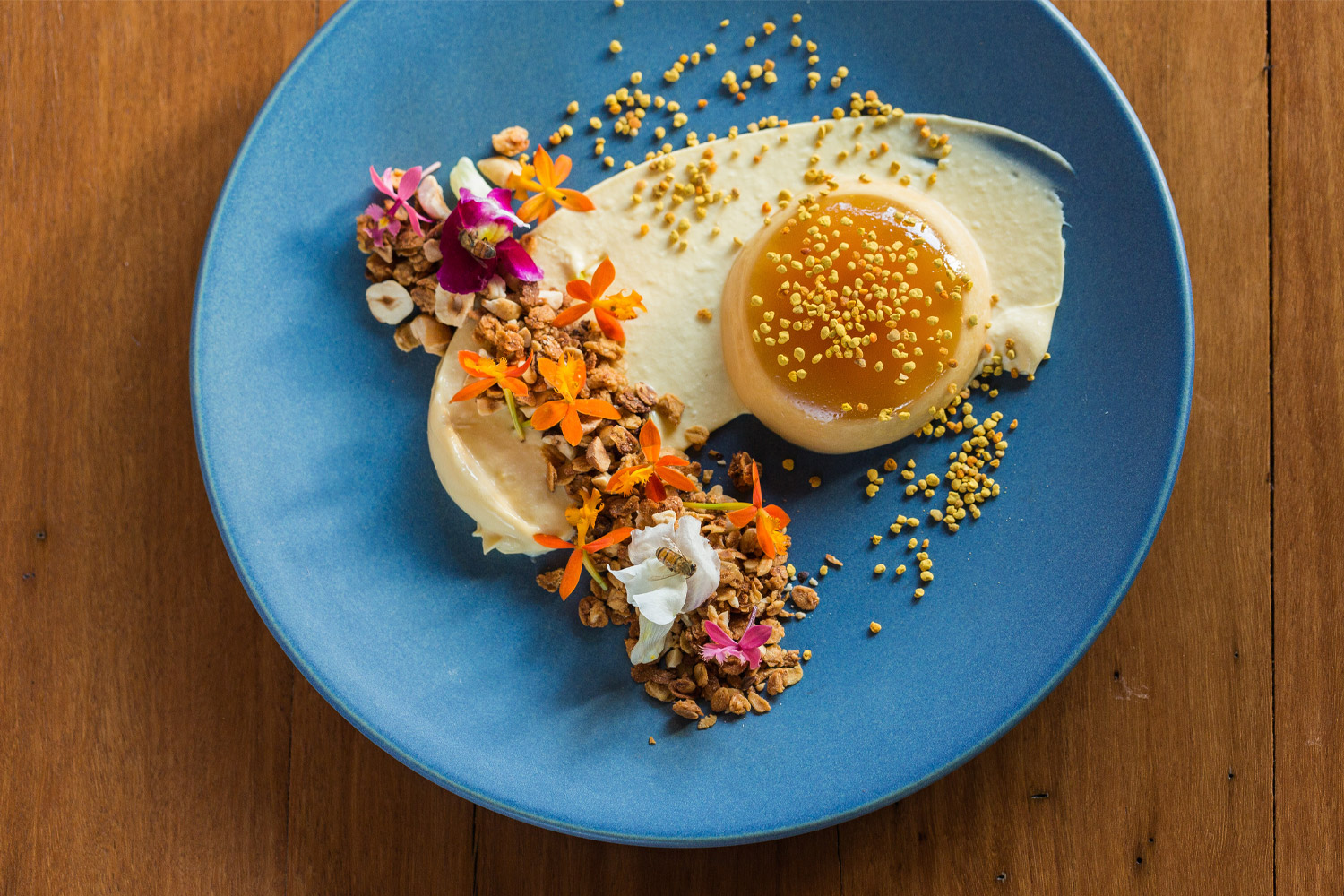 Detour's Burnt Honey Panna Cotta (Brisbane, Queensland, Australia)