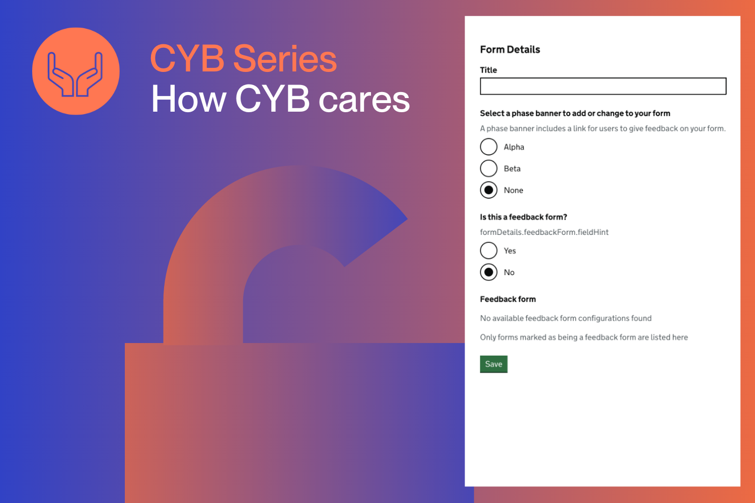How CYB cares - formbuilder