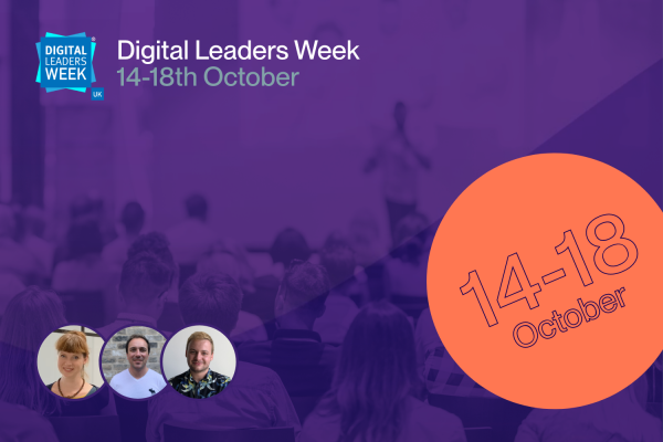 Links to a post on 'Webinars, a MeetUp and DL100 award nominations: CYB at Digital Leaders Week'