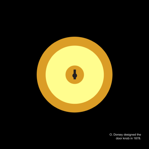Illustration of doorknob 