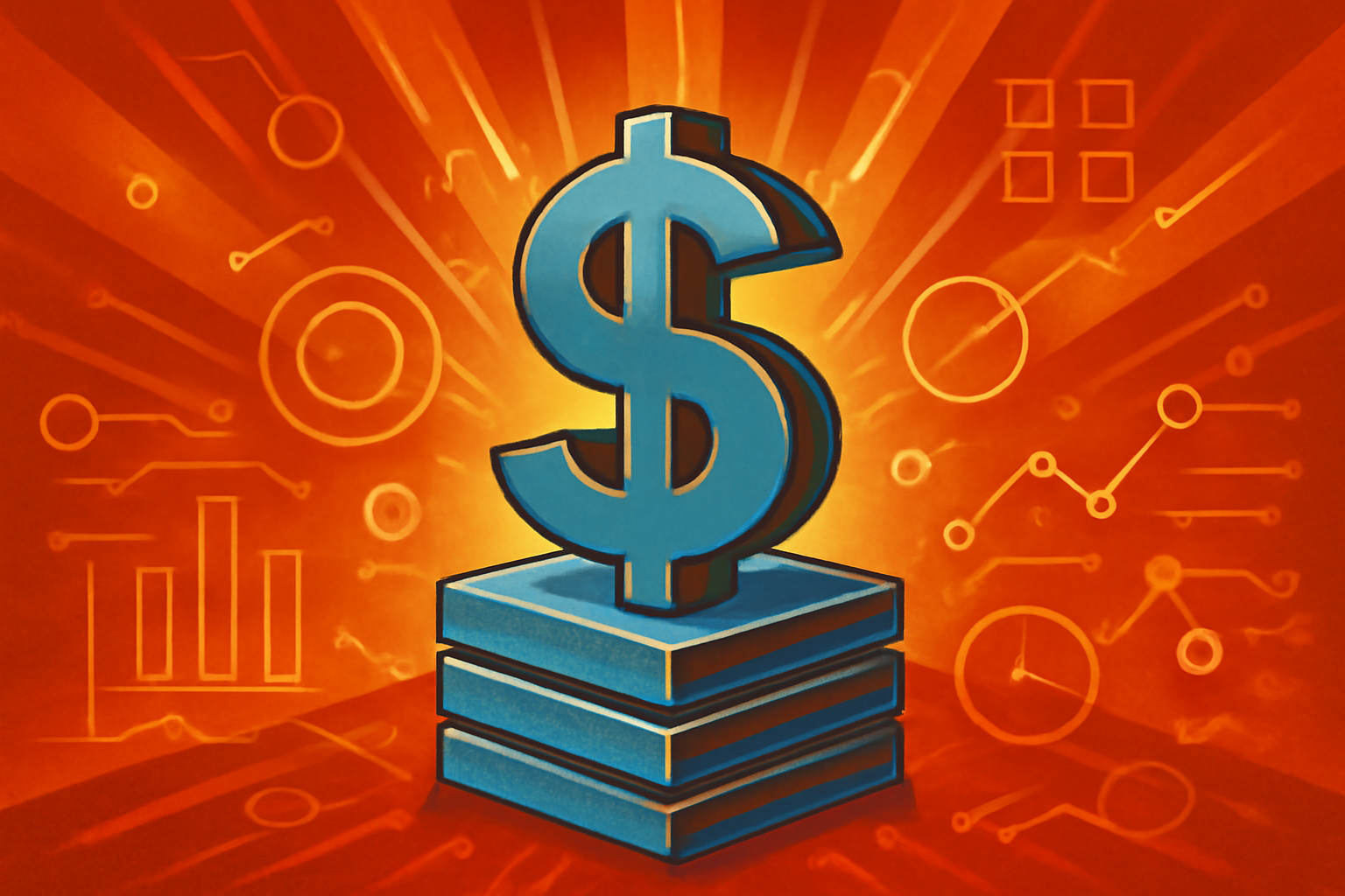 A professional and minimalist view of a modern tech office interior with glass walls and atmospheric lighting.