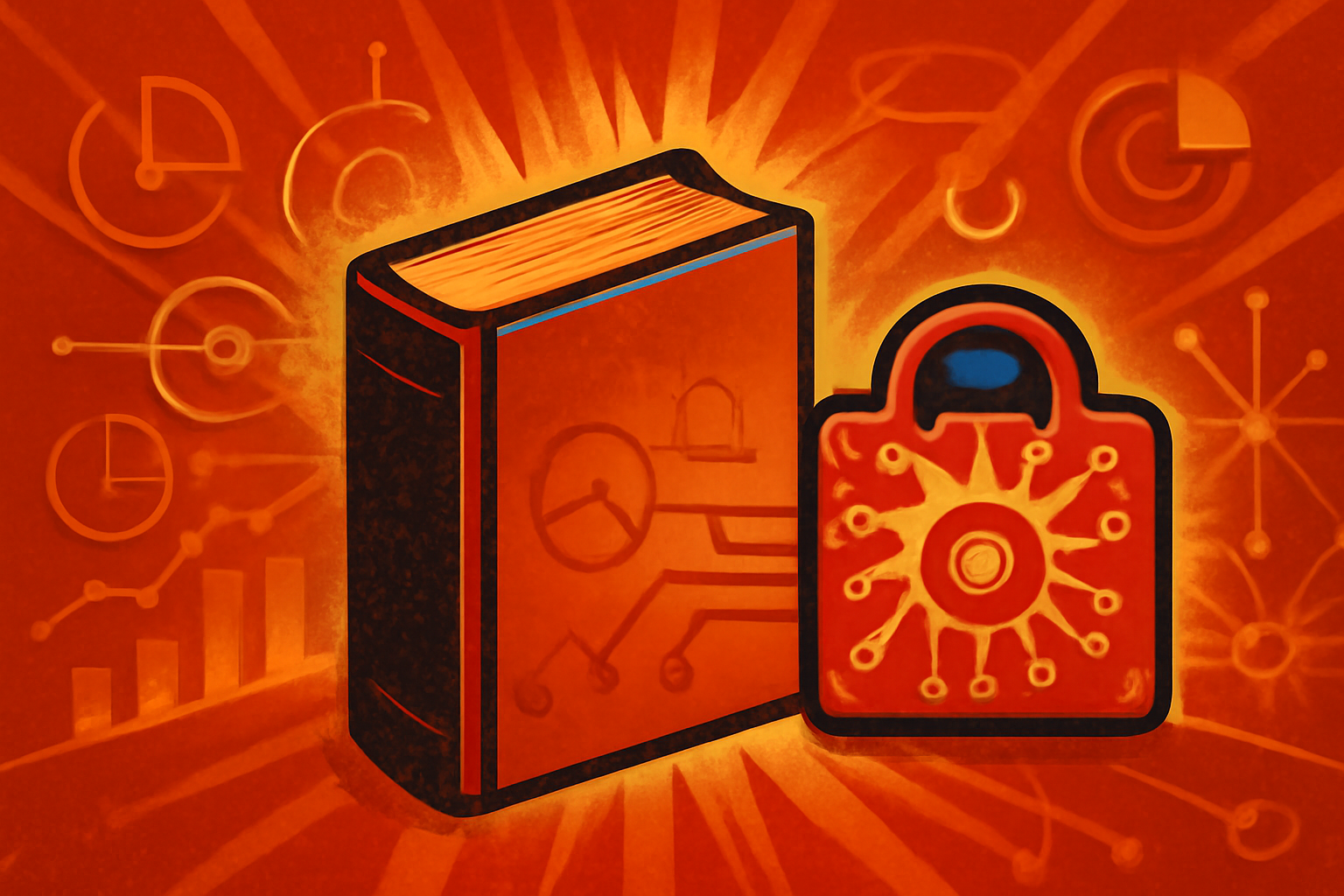 An editorial-style photo of a person at a computer, with an overlay effect suggesting the merging and fading of digital and human elements.