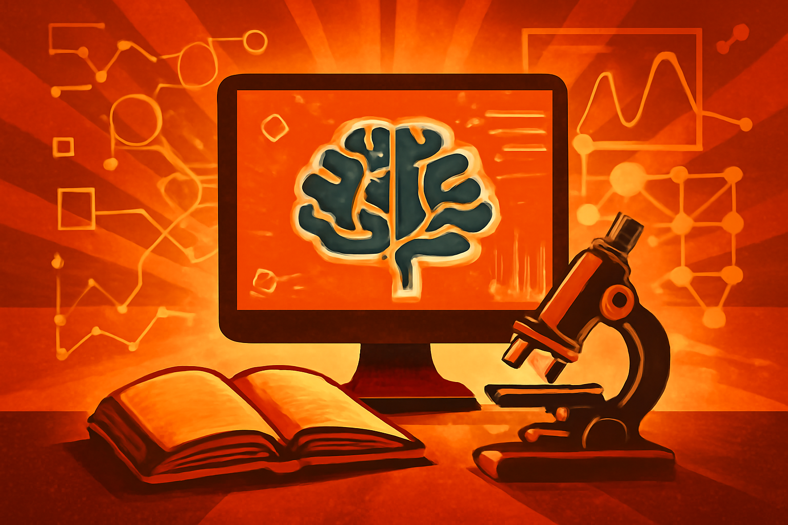 A clean, high-tech server room with glowing lights on server racks representing a national laboratory's AI computing infrastructure.