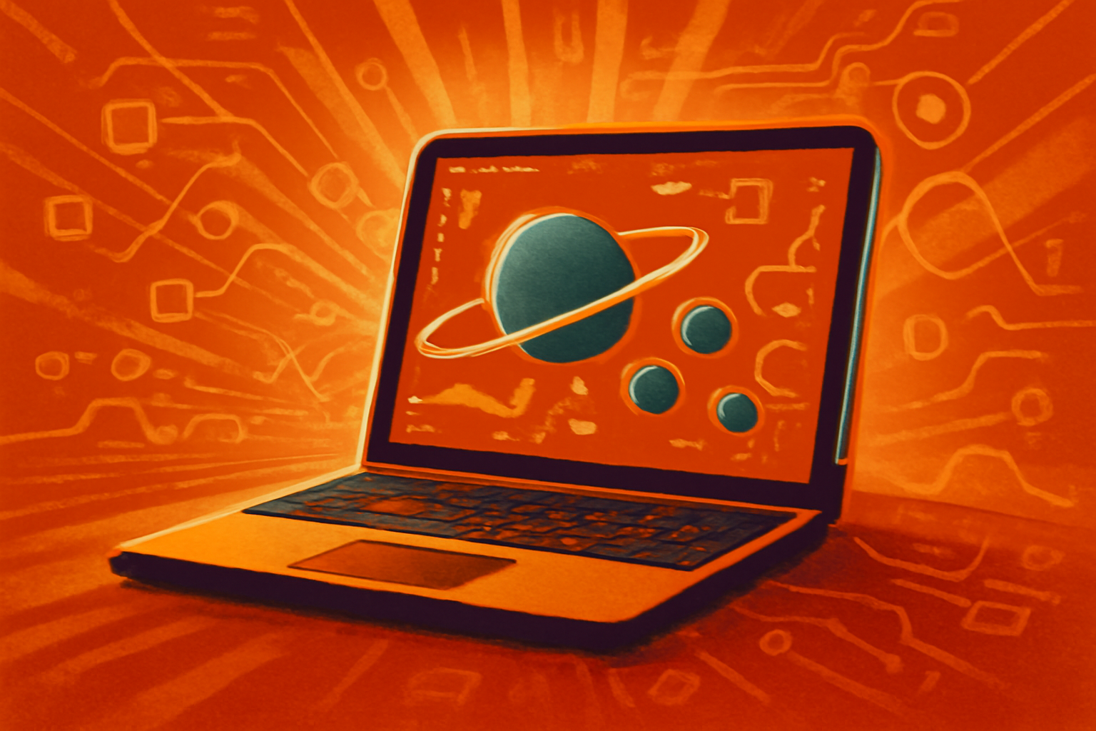 Researchers in a modern university setting analyzing digital star charts and artificial intelligence data visualizations.