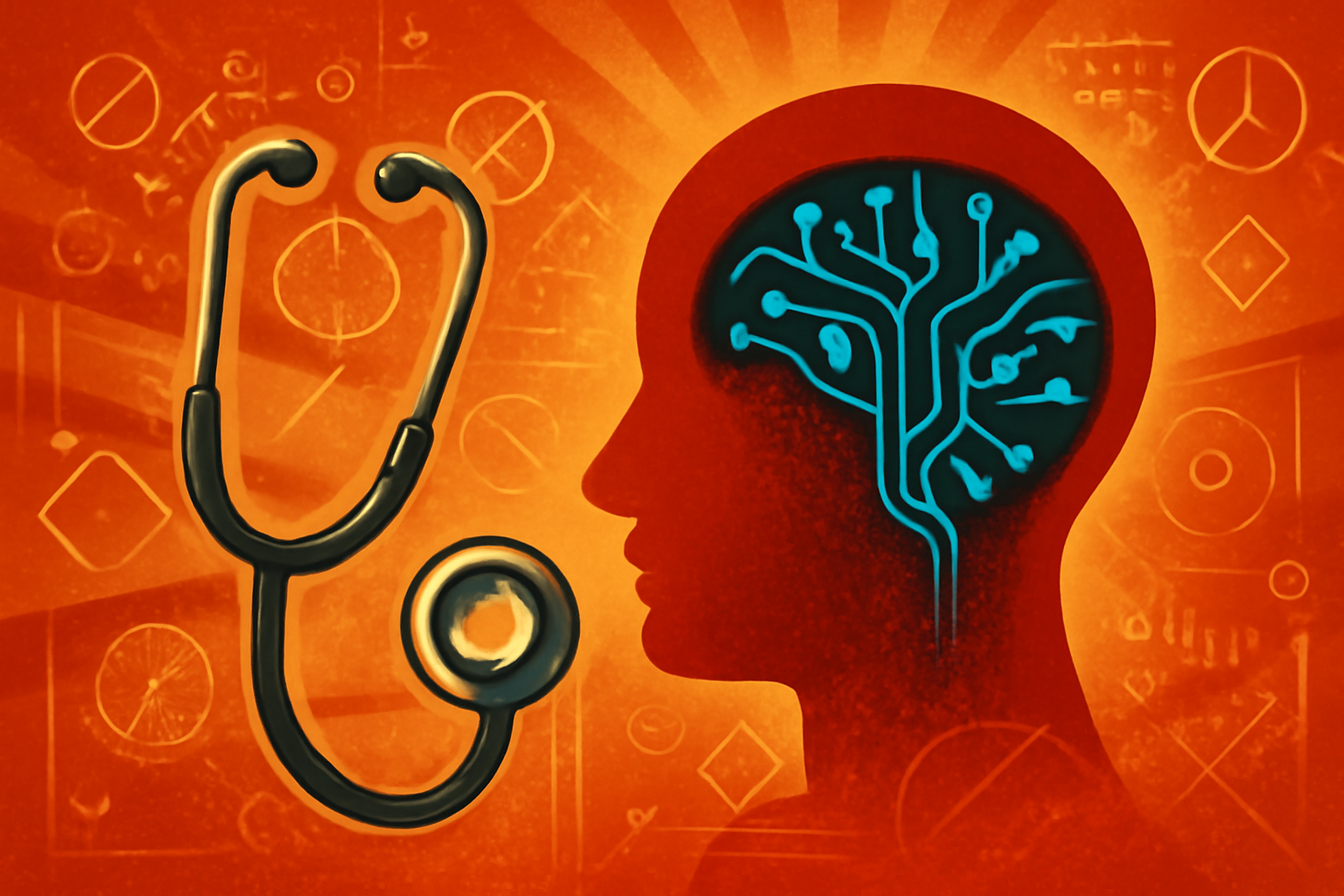 A healthcare professional reviews clinical data on a digital tablet in a modern hospital setting.