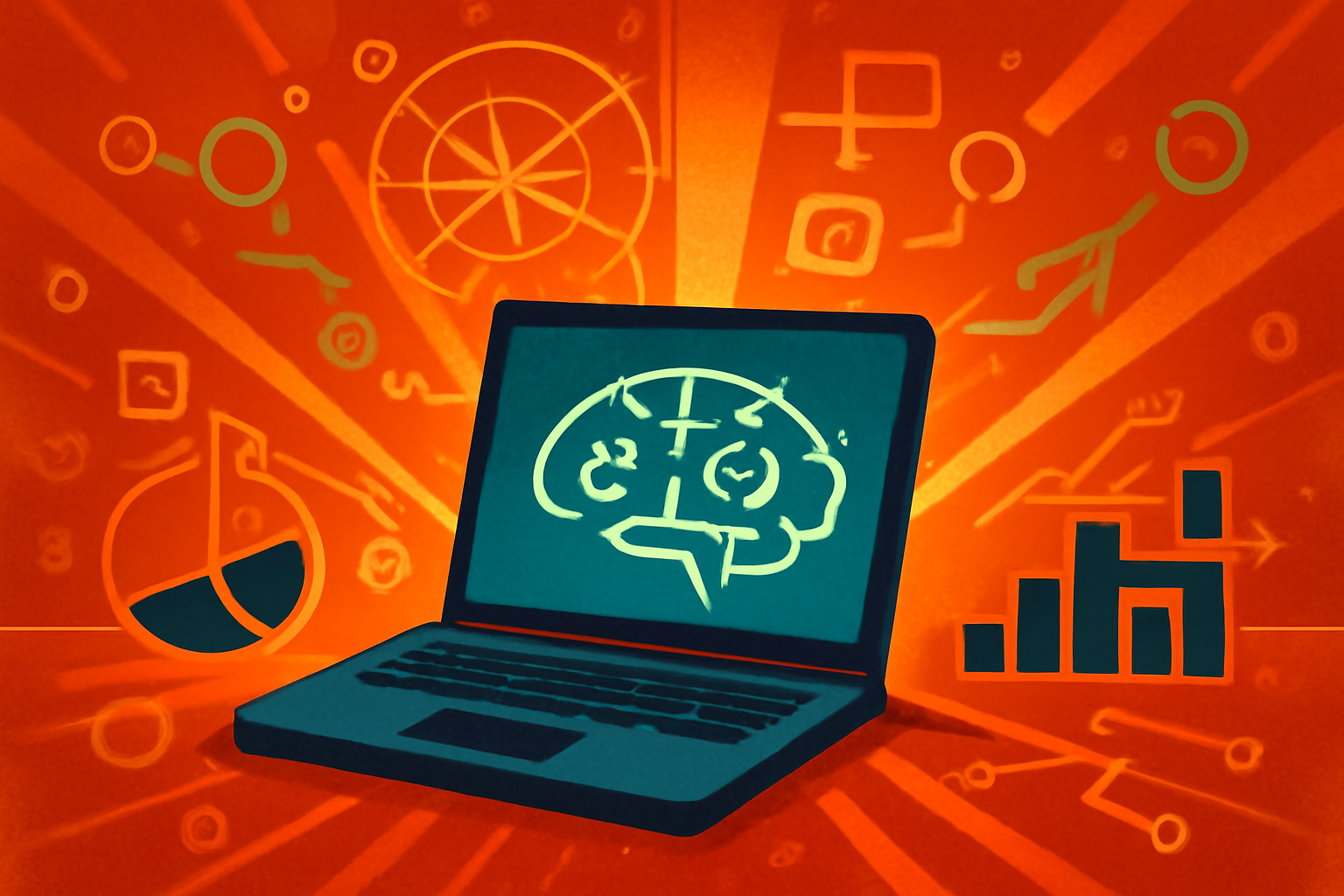 A futuristic laboratory featuring holographic DNA and molecular structures on digital screens with scientists working in the background.