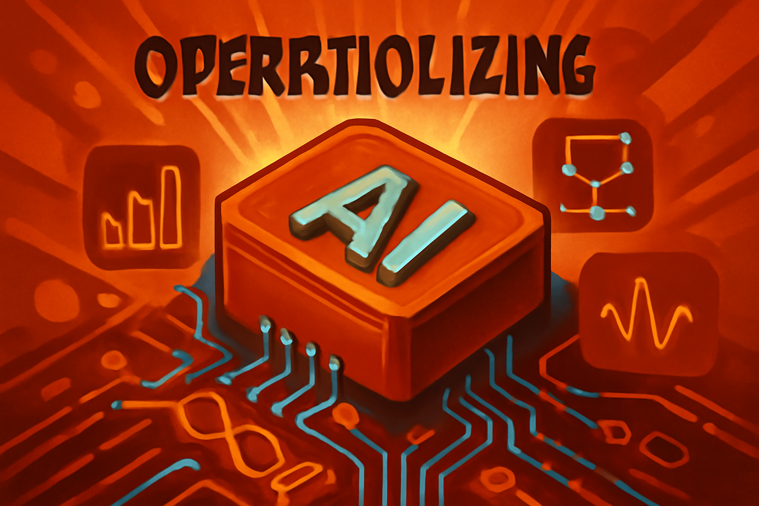 A professional conference hall in Boston featuring a large screen displaying AI-driven drug discovery data and molecular models.