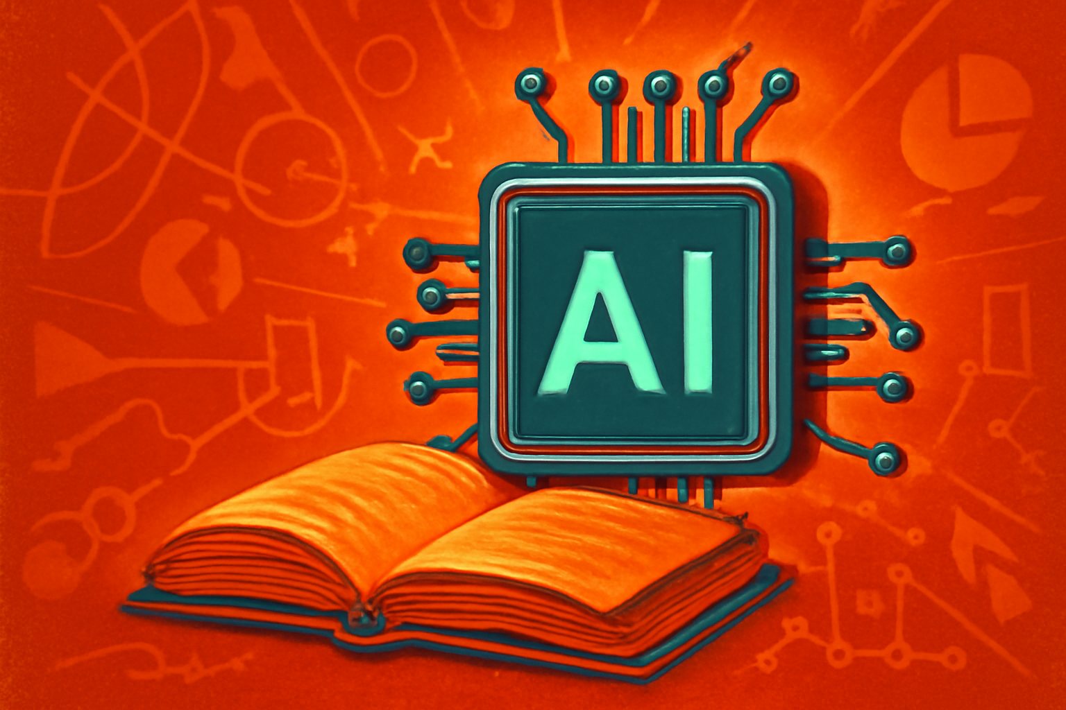 A view of a modern data center with rows of server racks illuminated by soft blue lights, symbolizing a distributed computing network for artificial intelligence.