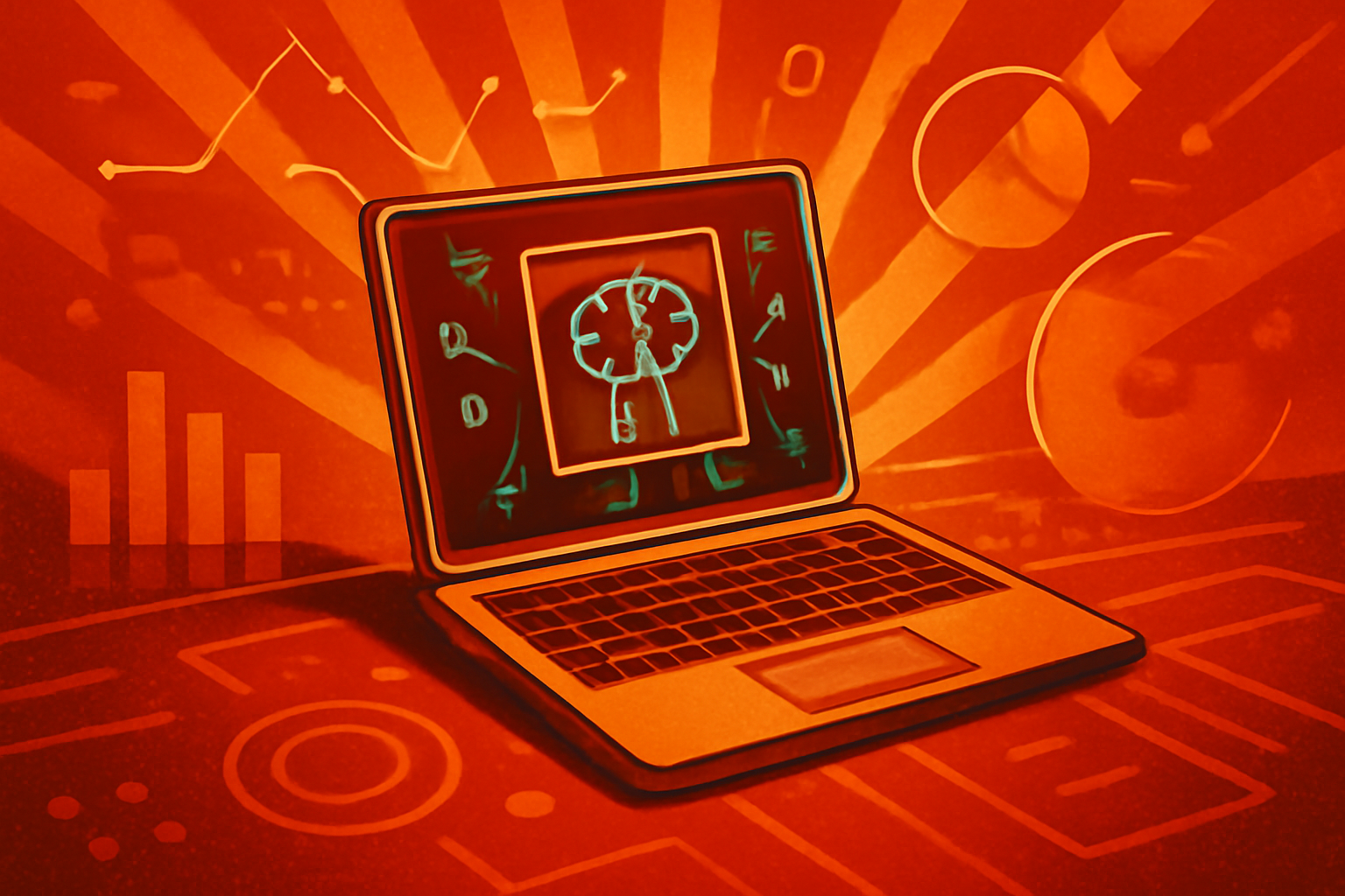 A scientist analyzes AI-generated tumor models on a computer screen, illustrating the use of technology in cancer research discussed at the AACR 2026 meeting.