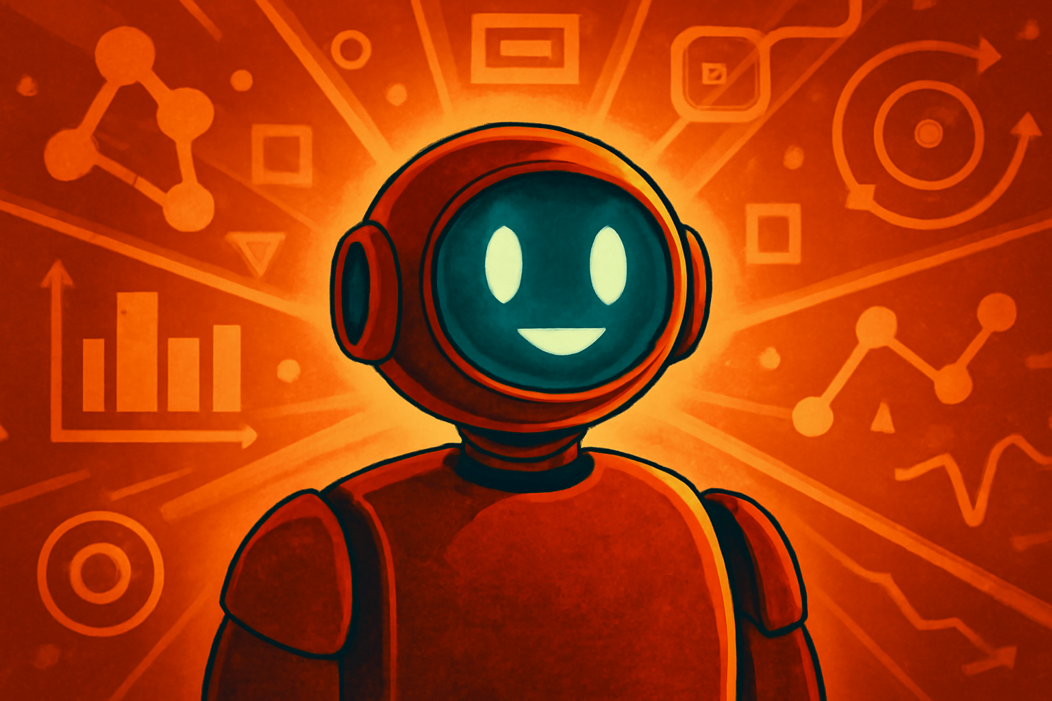 A holographic display showing biological data nodes in a modern lab, representing the Dasheng AI research agent.