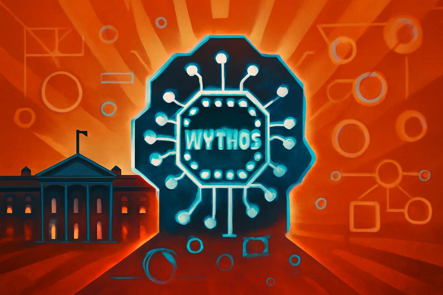 An exterior view of the White House West Wing under a clear blue sky, representing the site of high-level government meetings.