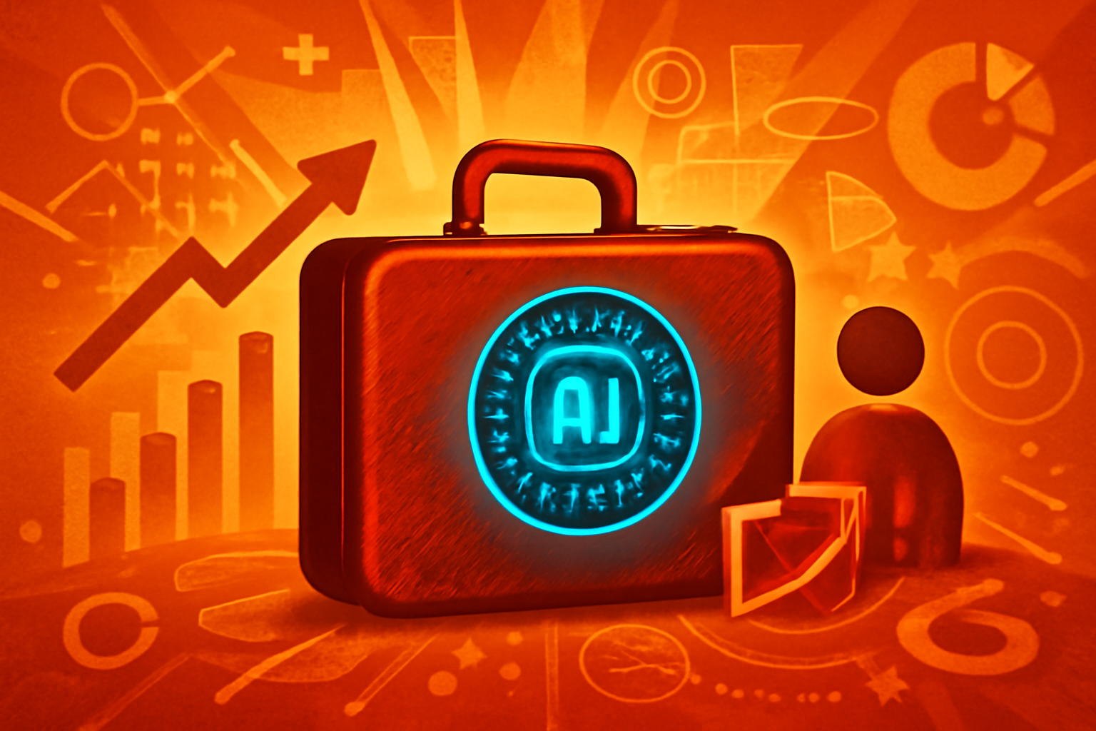 Professional office workers in Australia discussing data on a tablet in a bright, modern office.