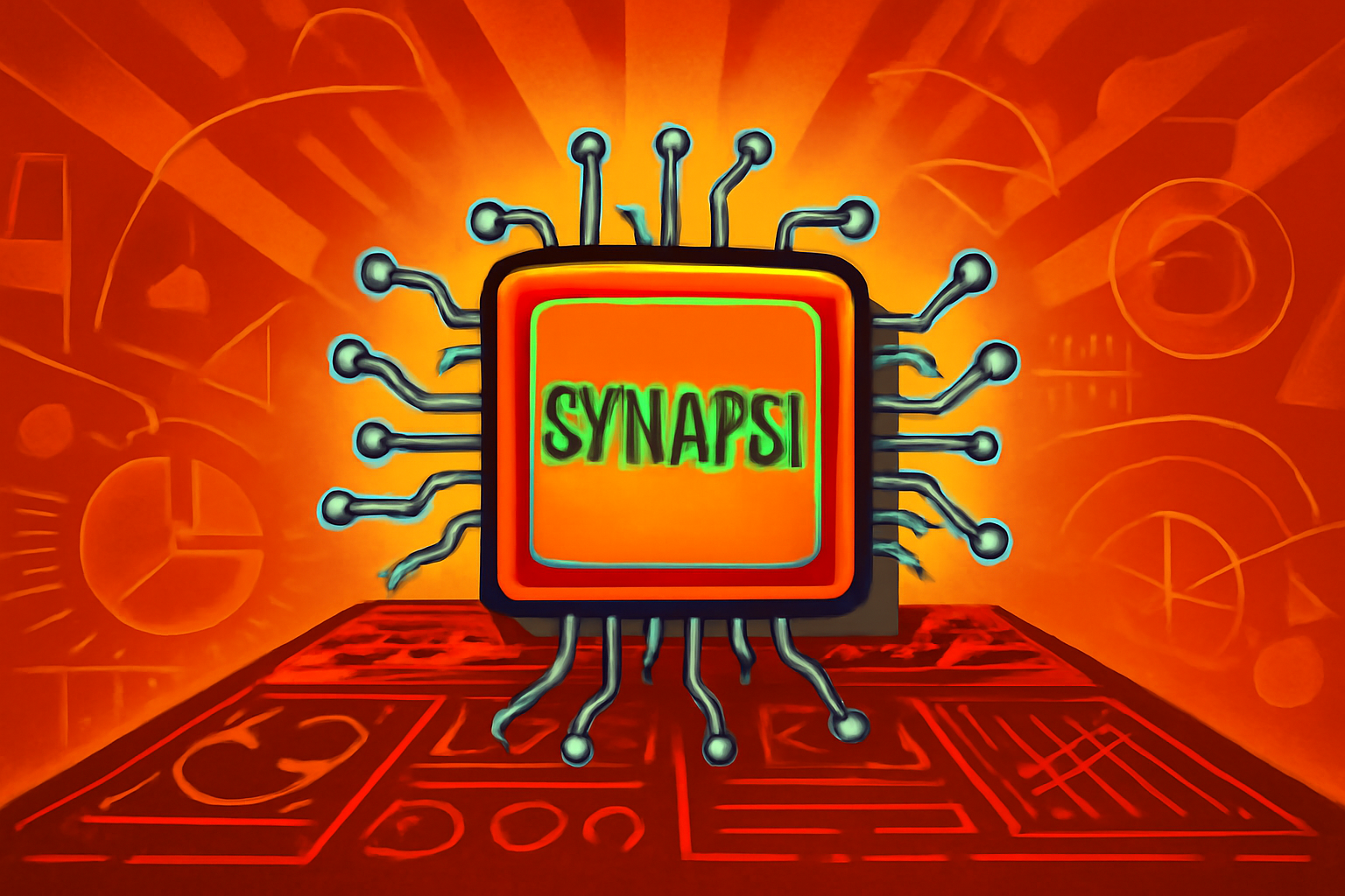 A high-speed computing facility with screens displaying 3D molecular structures and X-ray diffraction patterns with a digital AI overlay.