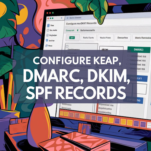 Setup Keap DMARC, DKIM, SPF Records - Configure Domain Authentication