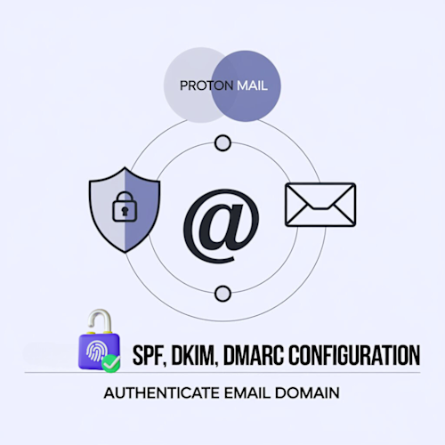 Setup Proton Mail SPF, DKIM, DMARC Records for Domain Authentication 