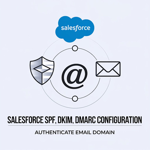 Salesforce DMARC, DKIM and SPF Configuration - Domain Authentication Guide