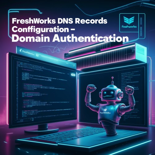 FreshWorks (FreshMarketer) DNS Records Configuration - Domain Authentication 