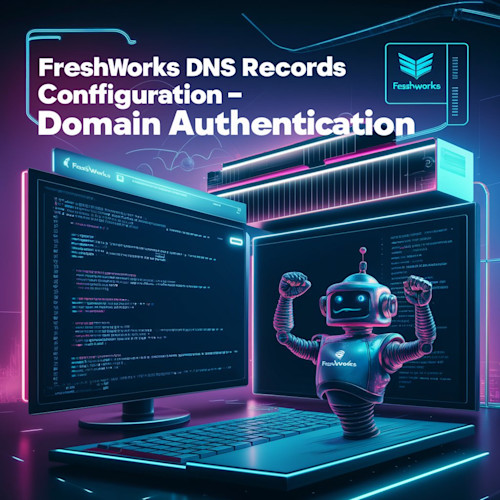 FreshWorks (FreshMarketer) DNS Records Configuration - Domain Authentication