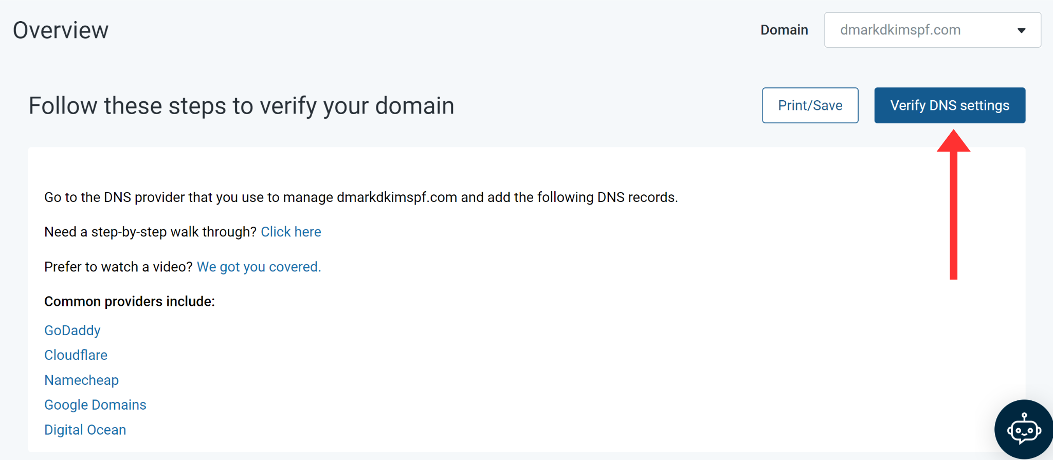 Verify DNS Records 