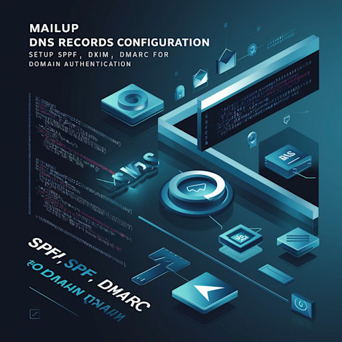MailUp DNS Records Configuration - Setup SPF, DKIM, DMARC for Domain Authentication