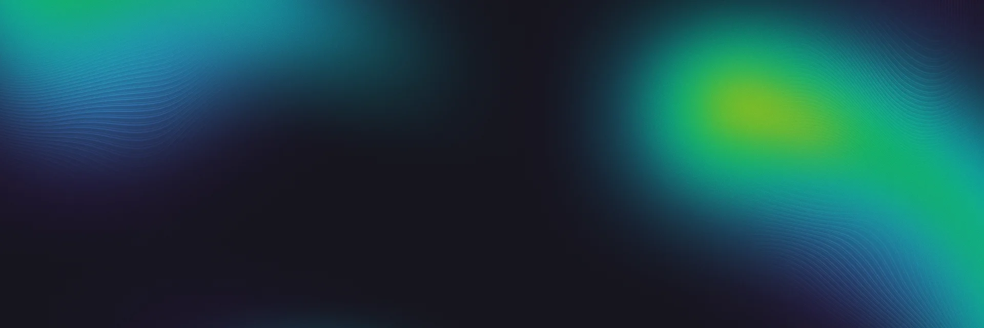 A background pattern with blue and green organic shapes.