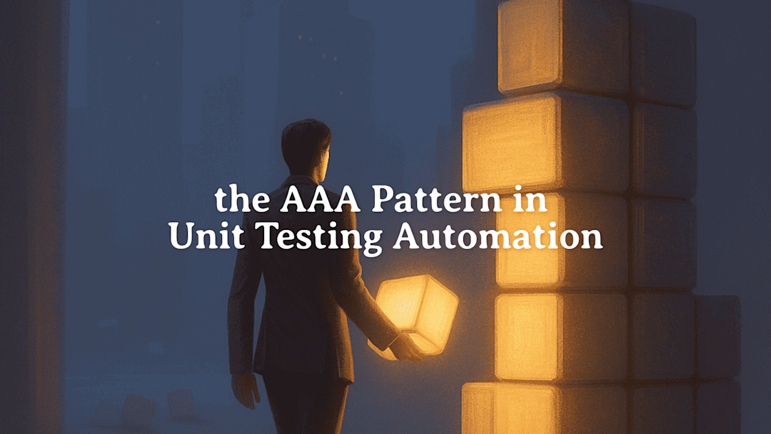 Cover Image for Understanding the AAA Pattern in Unit Testing Automation