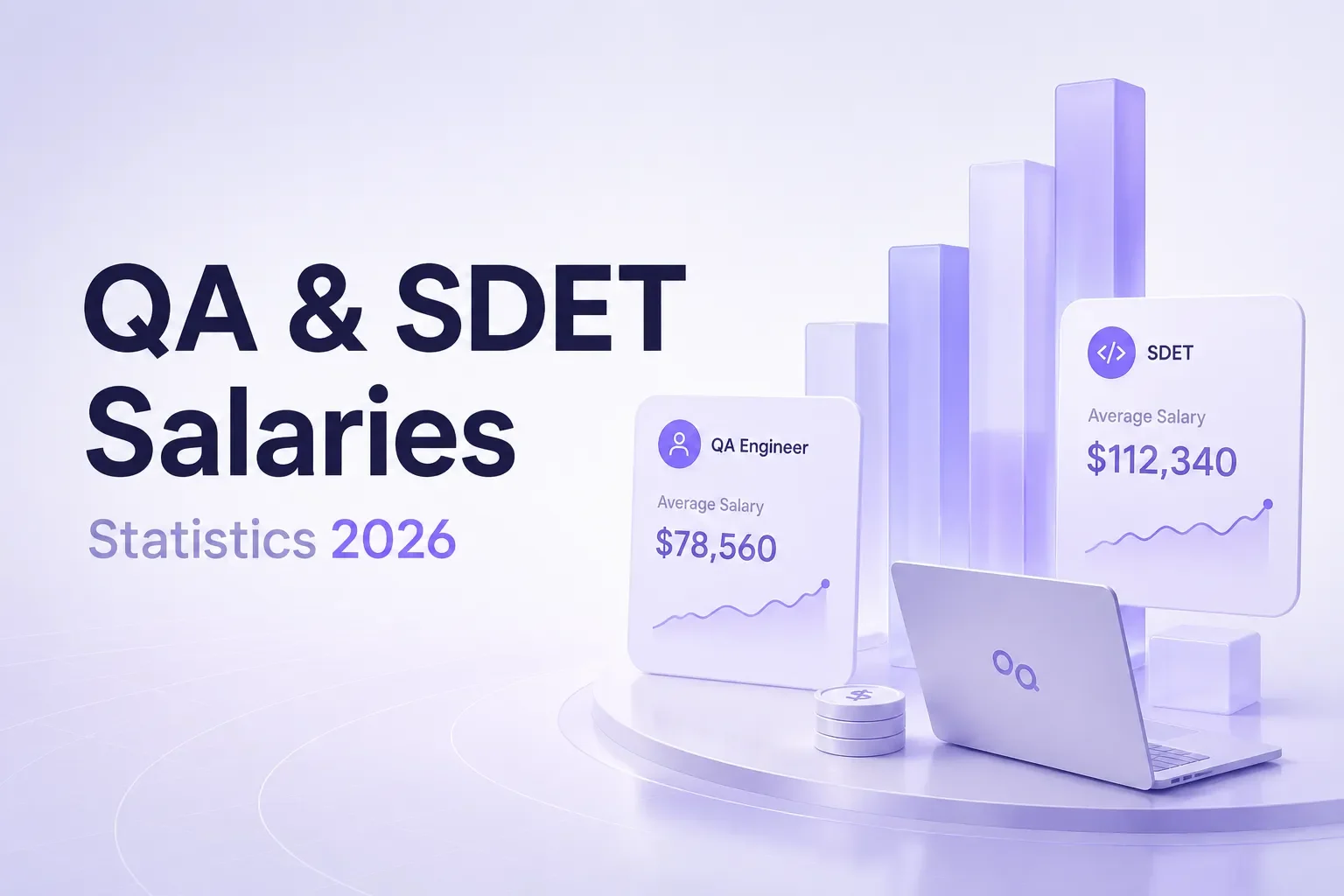 Cover Image for QA Engineer Salary & SDET Salary Statistics 2026