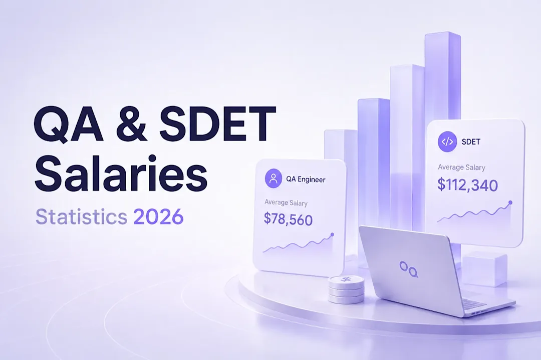 Cover Image for QA Engineer Salary & SDET Salary Statistics 2026