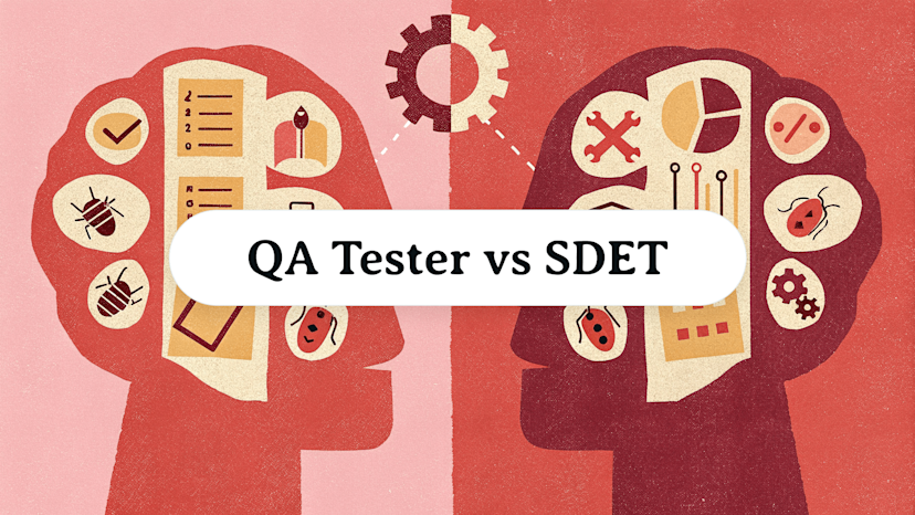Cover Image for QA Tester vs SDET: Roles, Responsibilities & Career Paths (2025 Deep Dive)