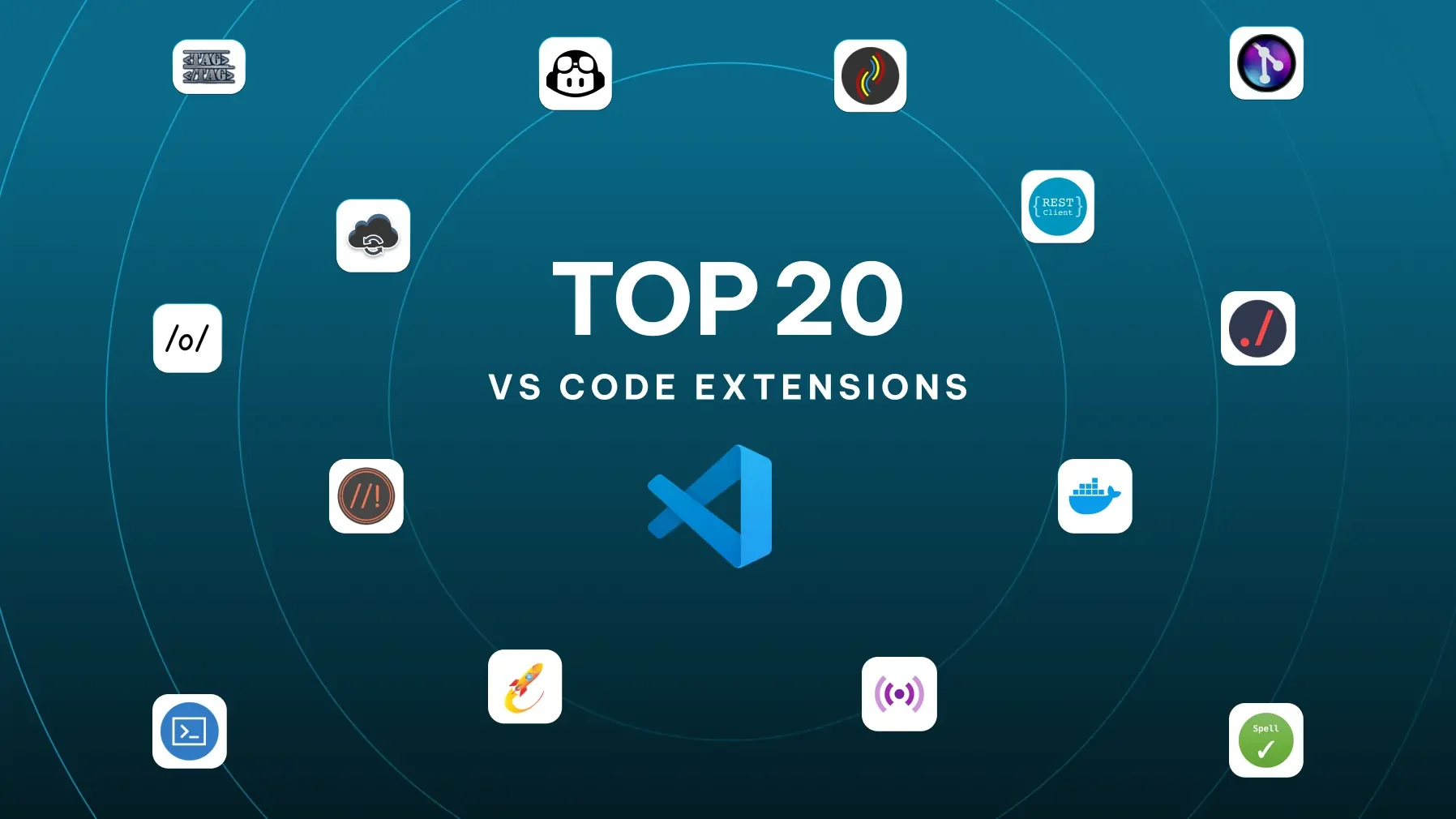 Cover Image for Top 20 VS Code Extensions to Boost Your Productivity