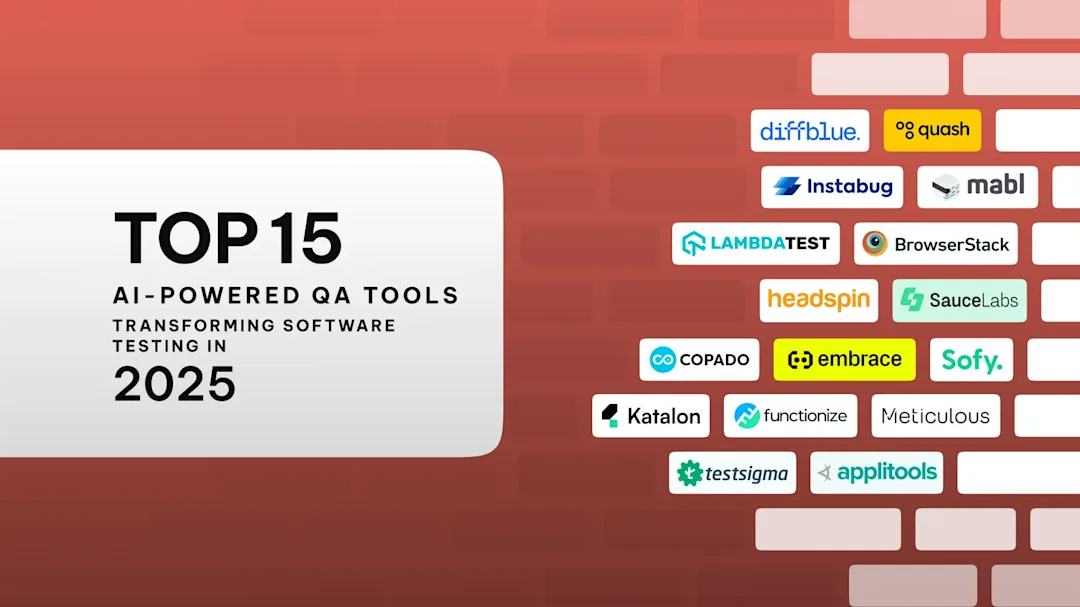 Cover Image for 15 QA Tools Transforming Testing in 2025