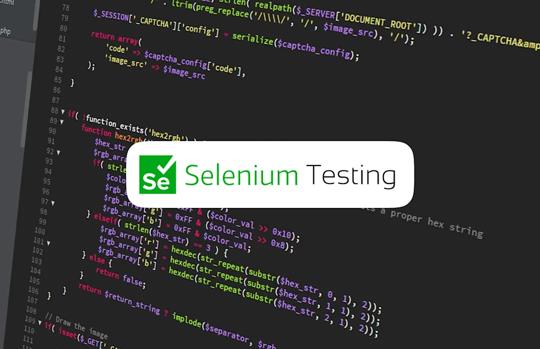 Cover Image for Selenium Testing: A Complete  Guide