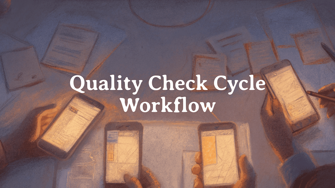 Cover Image for Quality Check Cycle Workflow: A Step-by-Step Test Automation Guide