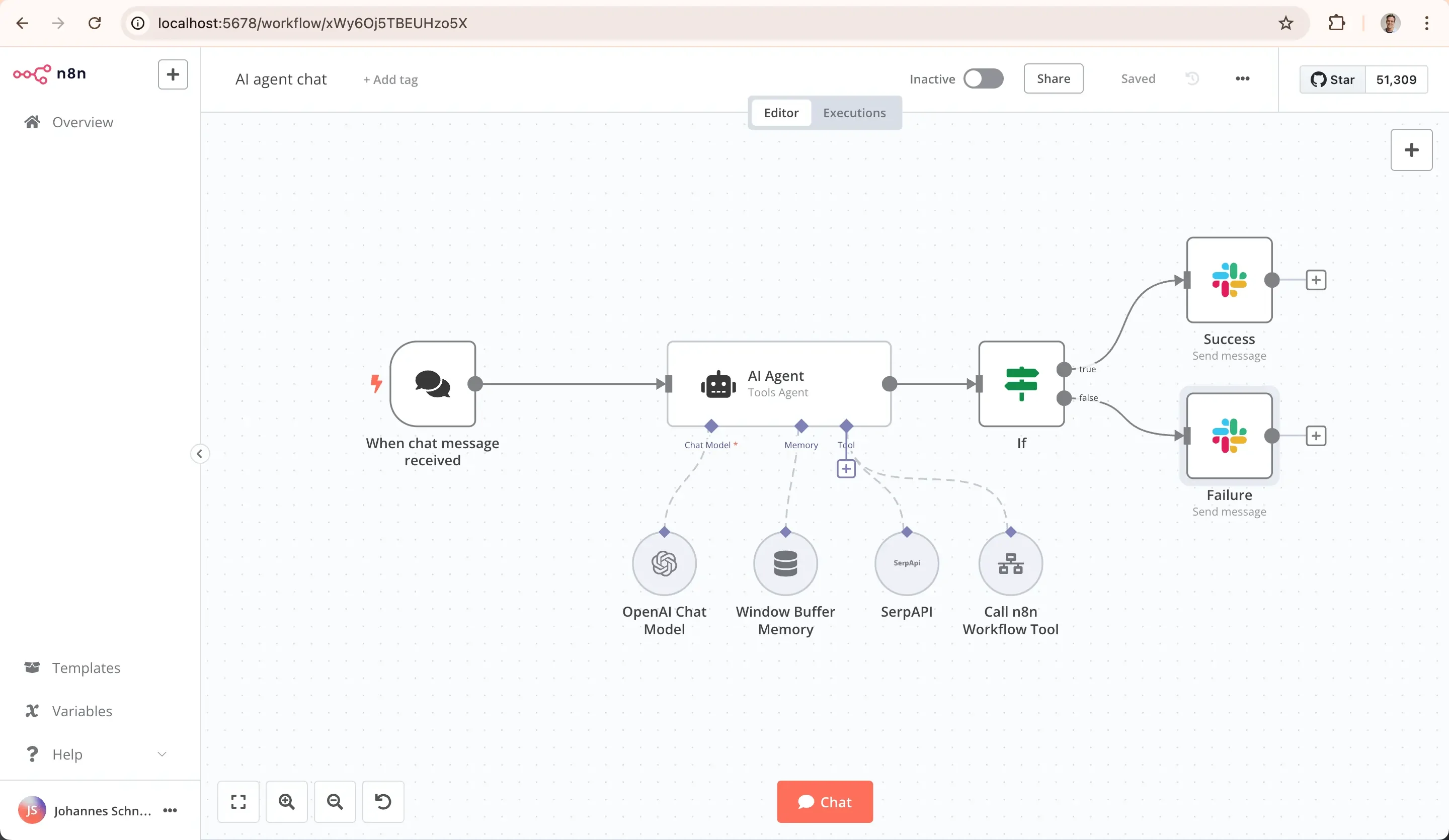 n8n workflow