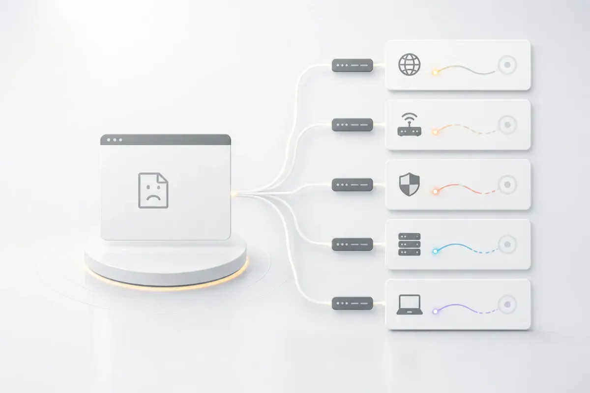 Cover Image for This Site Can't Be Reached: Every Chrome Error Code Explained (2026)