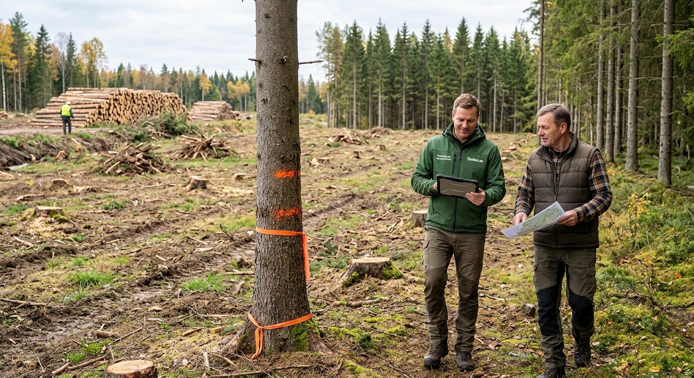 Mets sai maha, aga kas töö sai ka õigesti tehtud? Raiekontroll toob puudused välja!