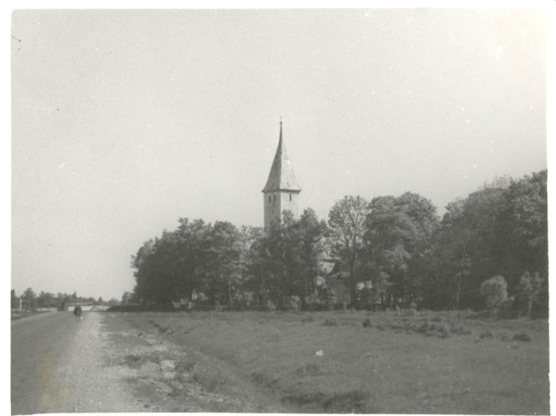 1967 vaade kirikule lõunast