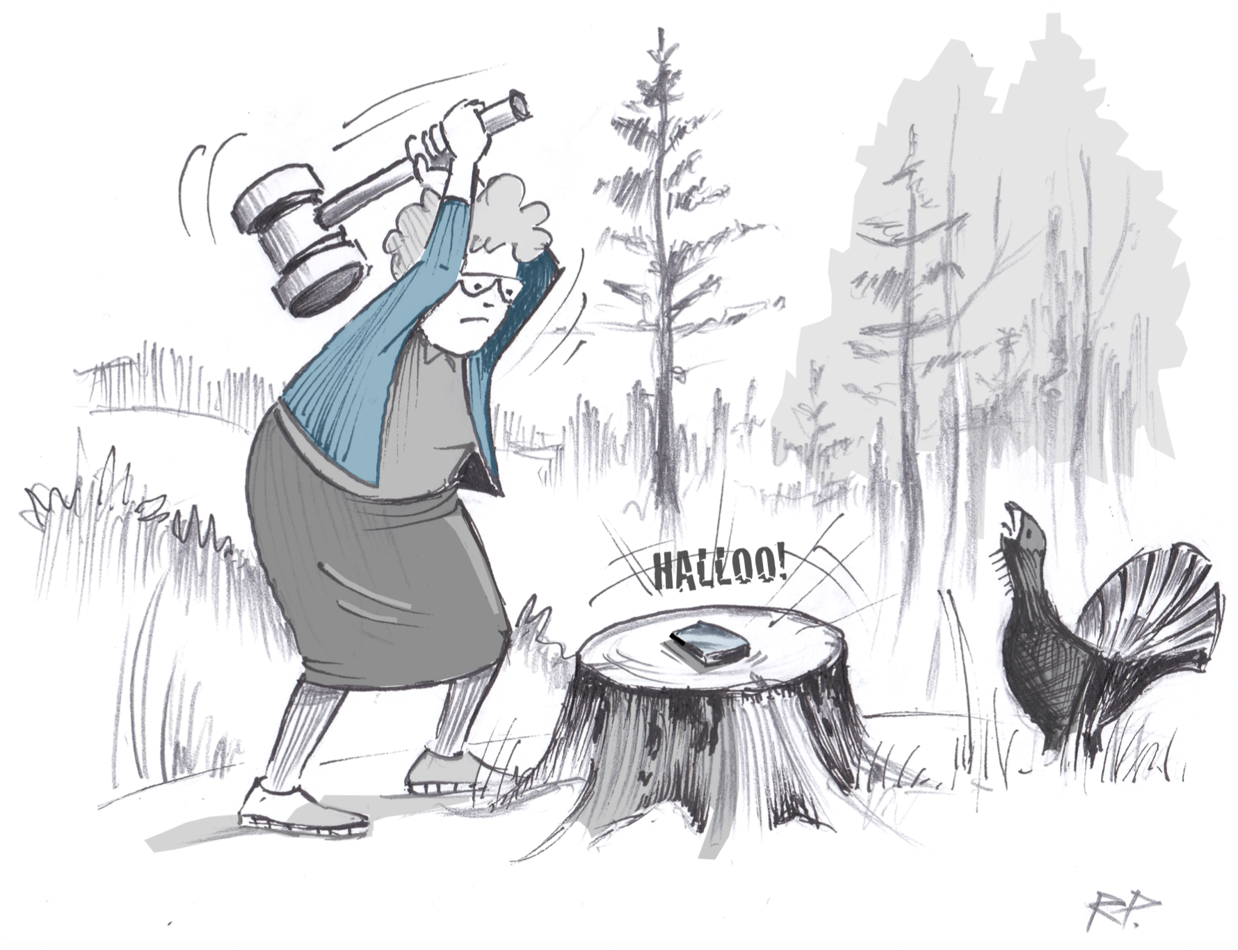 Kuidas südikas proua petisest metsavahendaja 50 000-eurosest teenistusest ilma jättis