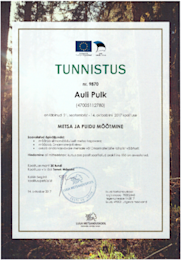 Auli Pulk tunnistus