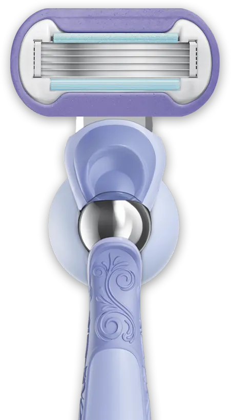 Extra Smooth Swirl Rasierer: 5 Klingen, SkinCushion-Technologie und Schwenkbares Handstück Mit Duschhalterung