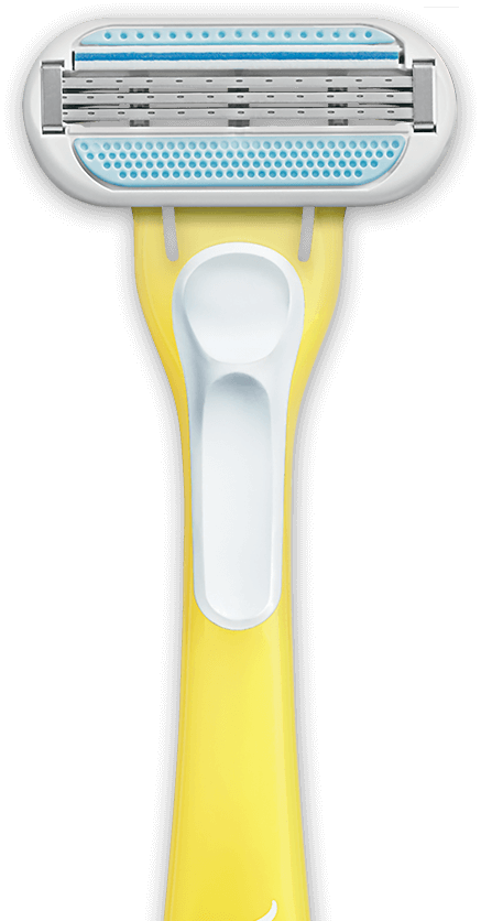 Gillette Venus Tropical Einwegartikel: 3 flexible Klingen, Gleitstreifen, Handstücke mit tropischem Duft und Rutschfester, weicher Griff