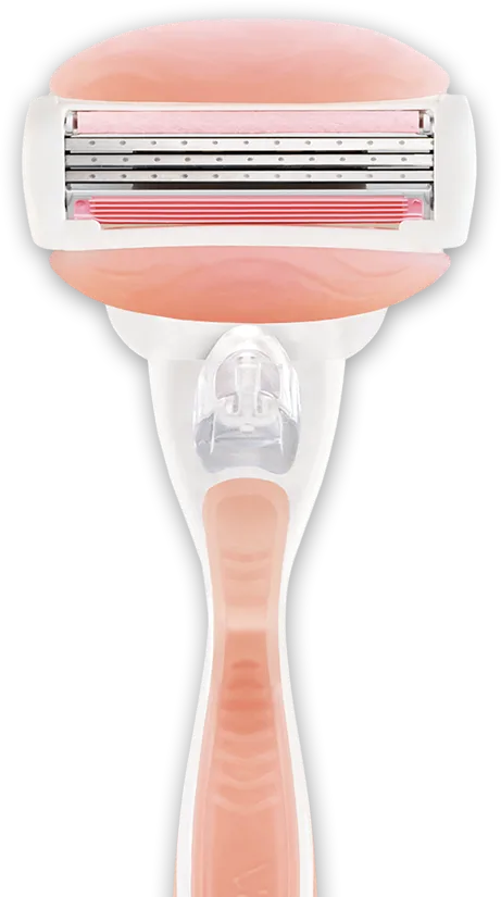 Rasoir ComfortGlide Spa Breeze: 3 Lames, Barres de gel parfumées et bande lubrifiante et Manche ergonomique