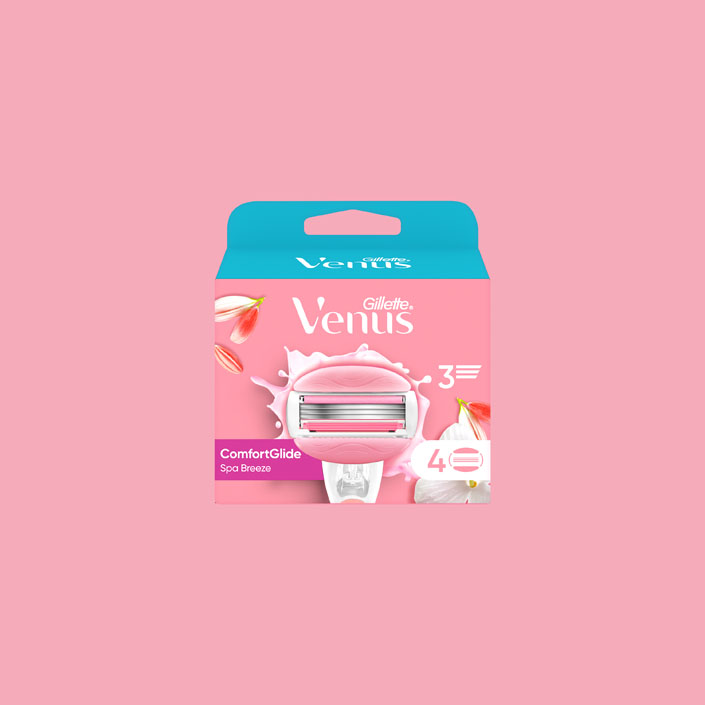 Comfortglide Spa Breeze Ersatzklingen 4er Pack