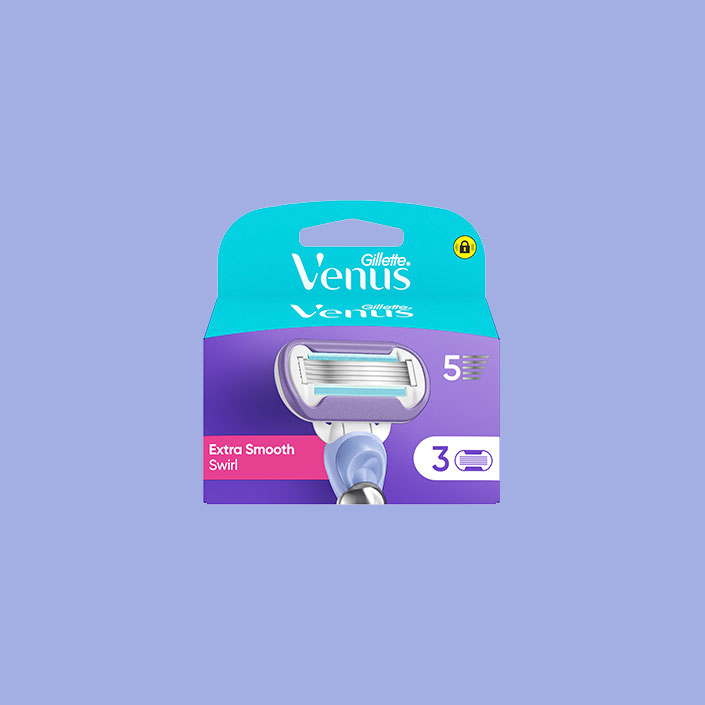 Lames de rechange Deluxe Smooth Swirl, paquet de 3