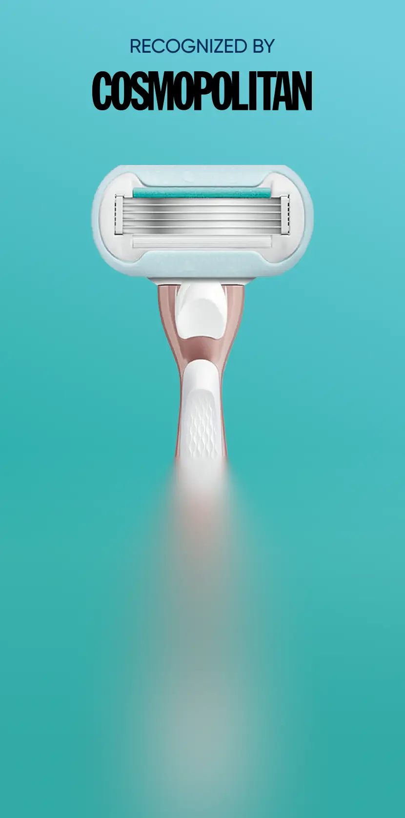 Gillette Venus razor voted best razor, recognized by Cosmopolitan