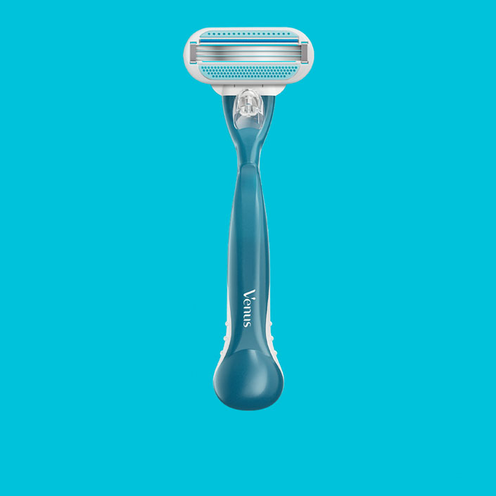 Rasoir rechargeable Gillette Venus Smooth avec 3 lames